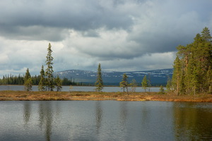 Озера к северу от гряды 