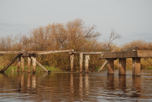 Руины моста у Любонич