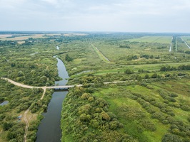 Канал Огинского, стоянка на правом берегу в сотне метров от моста, 2022