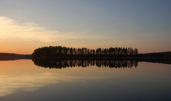 Озовая гряда - полуостров на озере Синьша